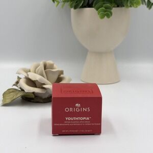 Origins Youthtopia Peptide Plumping Apple Cream 1.7oz Moisturizer Hydration